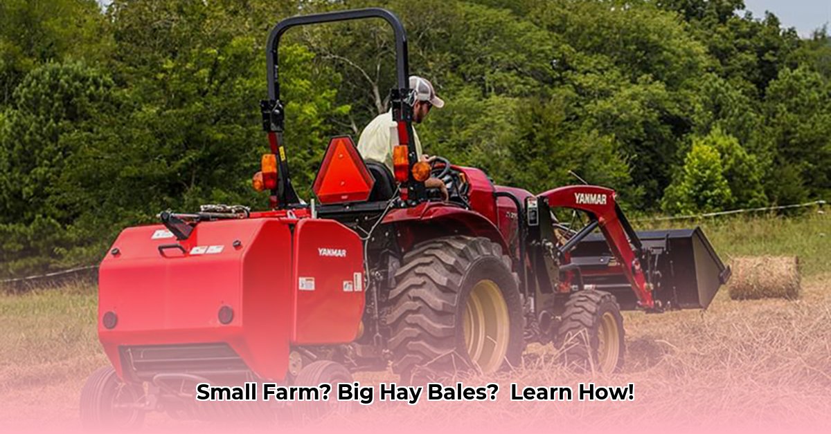 compact-tractor-hay-baler